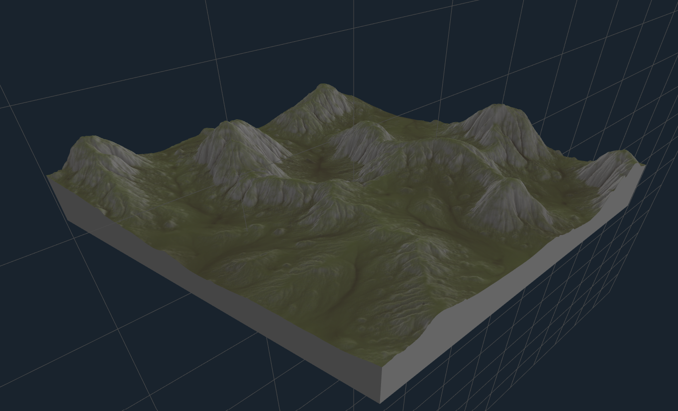 Grid Terrain Examples Examples – Procedural Studio